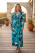 Blue Twist Dress