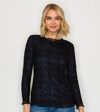 Black Bow Mesh Layering Style Top