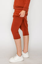 Addie Athletic/Legging Coverage Skirt- Rust