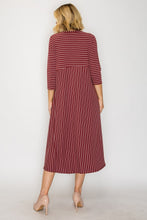 PREORDER: Everyday Style Dress- Burgundy
