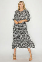 Katie Black & Ivory Dress