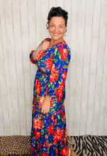 Mallory Blue Floral Dress