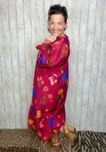 Janice Raspberry Mix Dress