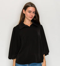 Black Collared Shirt
