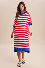 Patriotic Knit Midi Dress