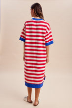 Patriotic Knit Midi Dress