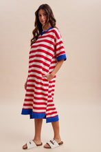 Patriotic Knit Midi Dress