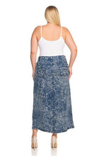 Debbie Long Jean Skirt- Snow Wash