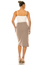 Melissa Twill Skirt-Khaki