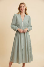 Aleah Smocked Waist Midi Dress
