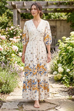 Day In the Park Cream Button Front Dress