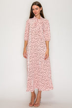 Power On The Day Dress-Pink Polkadot