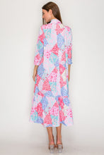 Brenda Bow & Ruffle Pink Patchwork