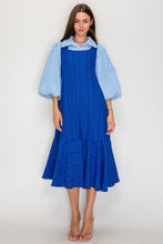 Royal Blue Textured Jumper