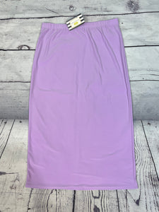 Amy Light Purple Pencil Skirt-Regular & Plus