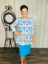 Marissa Blue & Pink Dreams Tunic