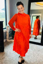 Jada One Size Textured & Petal Dress