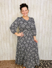 Katie Black & Ivory Dress