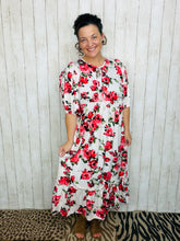 Sabrina Ivory & Rose Dress