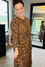 Take On The Day- Leopard Print Bubble Hem Dress