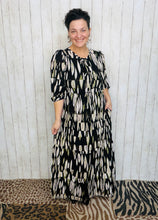 Missy Black & Olive Dress