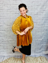 Gold Shimmer & Shine Top