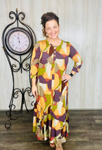 Smiles & Fall Abstract Dress