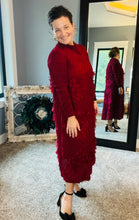 Jada One Size Textured & Petal Dress