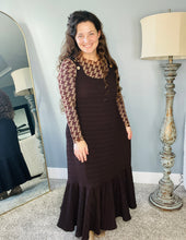 Lenora Textured Jumper- Brown