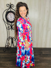 Tonya Tiered Dress-Colorful Dreams