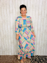 Spring Fling Patchwork Dress