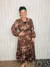 Julia Frilled Floral Dress