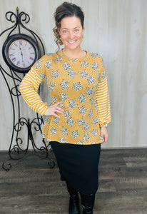 Leopard & Stars Casual Top