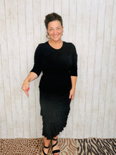 Darla Ruffle Skirt Extender-Black