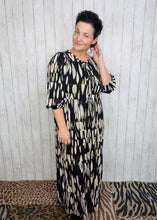 Missy Black & Olive Dress