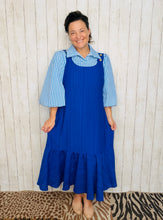 Baby Blue Gingham Collared Shirt