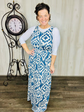 Aztec Print Maxi Length Jumper