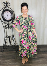 Kimmy Tiers & Bows Dress- Black