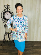 Marissa Blue & Pink Dreams Tunic
