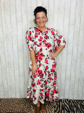 Sabrina Ivory & Rose Dress