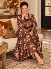 Julia Frilled Floral Dress