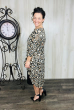 Dramatic High-Low Tunic -Animal Print