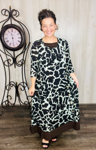 Prints & Buttons to Love Dress-Giraffe