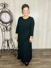 Ruffled Super Soft Textured Dress