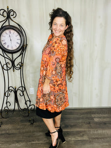 Fabulous Fall Rust Tunic