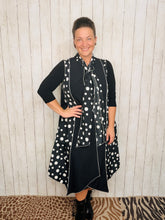 Black & White High Class Dot Vest