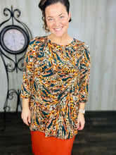 Marissa Rust Printed Tunic