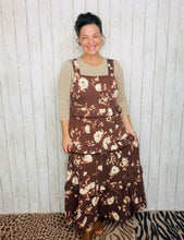 Fall Floral Ribbed Jumper