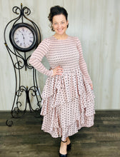Georgia Polkadot Dress- Pink, Olive, or Black