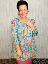 Purple Mix Wildflower Tunic
